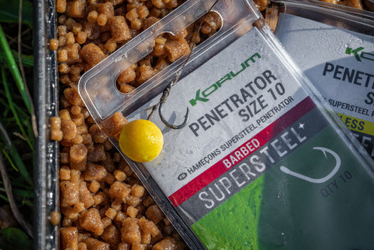 Korum Supersteel Penetrator Hooks Barbed