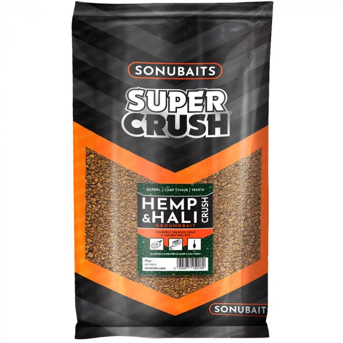 Sonubaits Super Crush Hemp & Hali Crush Groundbait